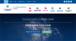 Desktop Screenshot of cloudexpoeurope.com